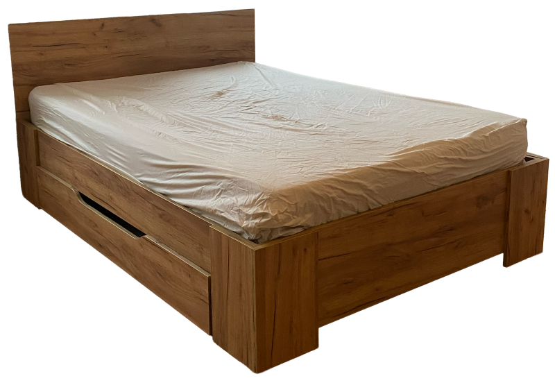 Bed frame with storage (140 x 200) 